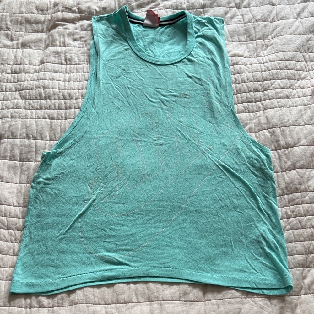 Nike Teal Muscle Tee